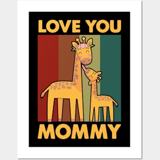 Love You Moomy Posters and Art